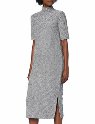 BOSS C_Enesca 10232104 01 Strickkleid Midi, Grau