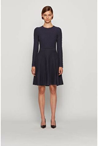 BOSS C_Fedressy Cocktailkleid, Blau