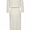 BOSS Casual Witanya Strickkleid, Beige