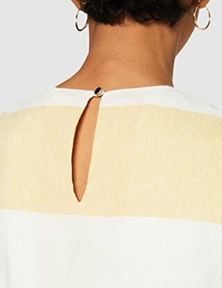 BOSS Cleti Midi-Kleid, Karo-Muster, Gelb