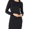 BOSS Dalilli Strickkleid, Blau