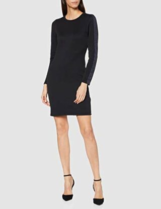 BOSS Dalilli Strickkleid, Blau