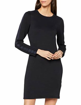 BOSS Dalilli Strickkleid, Blau