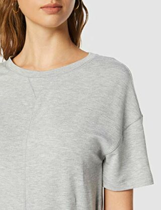 BOSS Debelt Luftiges Sommerkleid mit Gürtel, Silber