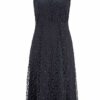 BOSS Demalda Abendkleid Maxi, Blau