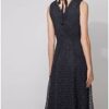 BOSS Demalda Abendkleid Maxi, Blau