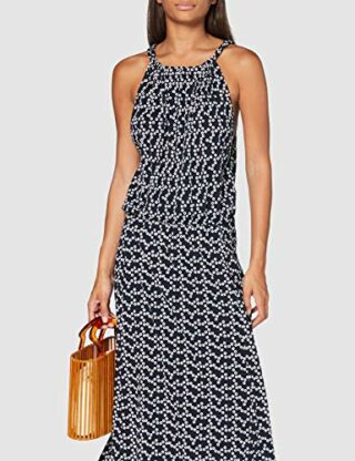 BOSS Deromance Abendkleid Midi, Schwarz
