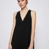 BOSS Disara Maxikleid, Schwarz