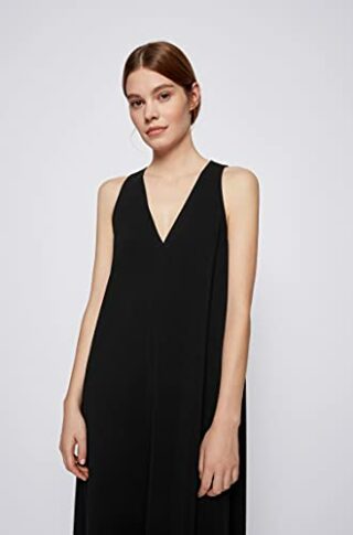 BOSS Disara Maxikleid, Schwarz