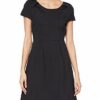 BOSS Doctavia Strickkleid, Blau