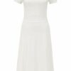 BOSS Dusca Sommerkleid, Weiß