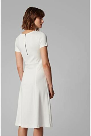 BOSS Dusca Sommerkleid, Weiß