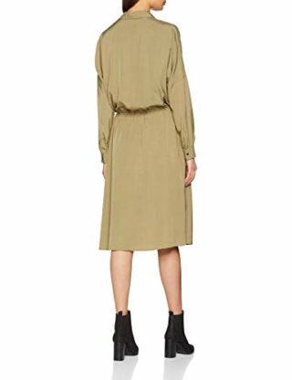 BOSS Eombre Abendkleid Midi-Länge, Grün