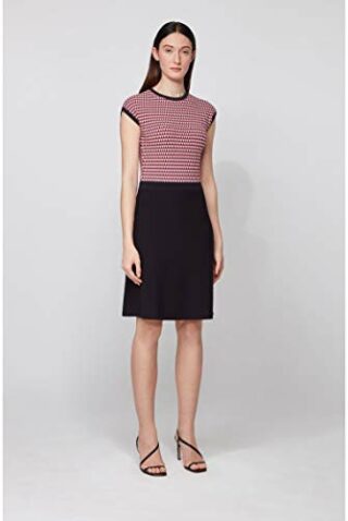 BOSS Irabinda Abendkleid, Blau