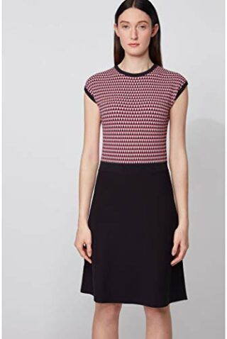 BOSS Irabinda Abendkleid, Blau