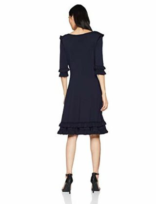 BOSS Isellna Abendkleid, Blau
