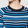 BOSS Ivinka A-Linien-Kleid gestreift, Bunt