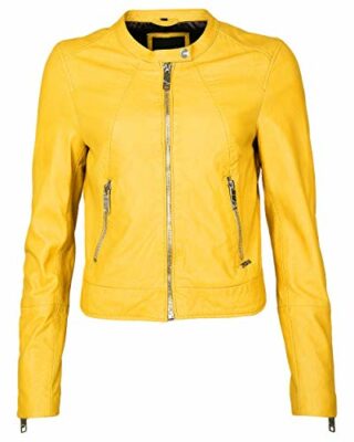 Maze Grenada Damen Bikerjacke, Gelb