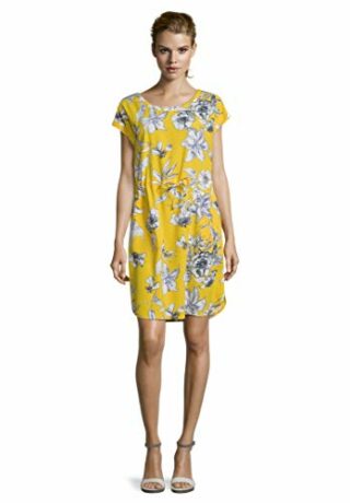 Betty Barclay 1014/1242 Abendkleid mit Blumen, Blau