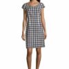 Betty Barclay 1031/1421 Midikleid mit Muster, Blau