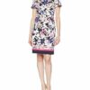 Betty Barclay 6443/1167 Cocktailkleid mit Blumenmuster, Bunt