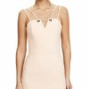 Black Halo Delia Mini Kleid, Beige