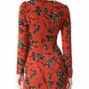 Black Halo Gilda Mini Kleid, Rot