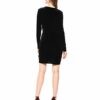 Black Halo Lara Mini Kleid, Schwarz