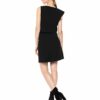 Black Halo Maple Mini Kleid, Schwarz