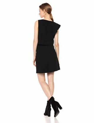 Black Halo Maple Mini Kleid, Schwarz
