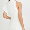 Black Halo Pabla Mini Kleid, Weiß