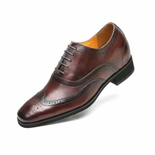 CHAMARIPA Business-Schuhe, Rotbraun