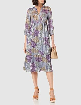 CINQUE CIDEAN Midikleid, Sommerkleid, Blau