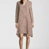 CINQUE CIELIO Leinenkleid, Braun