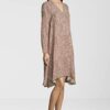 CINQUE CIELIO Leinenkleid, Braun