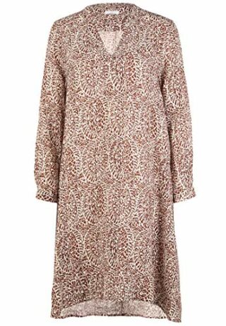 CINQUE CIELIO Leinenkleid, Braun