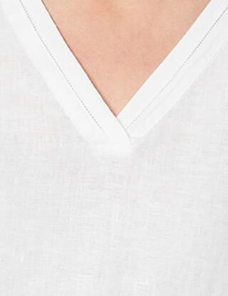 CINQUE CIELVIDA Ausgestelltes Kleid, Weiß