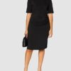 CINQUE CILANA Sommerkleid aus Jersey, Schwarz
