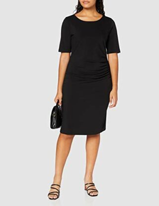 CINQUE CILANA Sommerkleid aus Jersey, Schwarz
