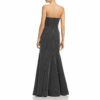 C/MEO COLLECTIVE Even Love Langes Kleid, Bestickt, Schwarz