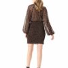 C/MEO COLLECTIVE Longevity Minikleid Langarm, Schwarz