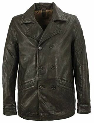 Gipsy Herren Lederjacke, Dunkelbraun