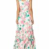 Calvin Klein Ärmelloses A-Linien-Maxikleid, Bunt