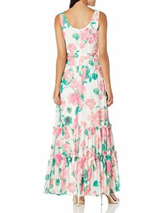 Calvin Klein Ärmelloses A-Linien-Maxikleid, Bunt