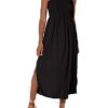 Calvin Klein Ärmelloses Maxikleid, Schwarz