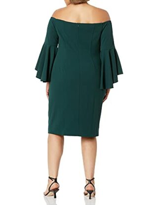 Calvin Klein Cocktailkleid Midikleid, Grün