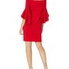 Calvin Klein Cocktailkleid Partykleid, Rot