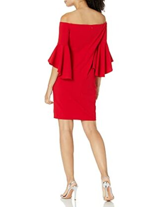 Calvin Klein Cocktailkleid Partykleid, Rot