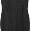 Calvin Klein Etuikleid mit Spitze, Schwarz