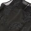 Calvin Klein Etuikleid mit Spitze, Schwarz